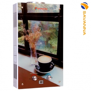 Газовый проточный водонагреватель SAVANNA 10 LCD Кофе в Запорожье